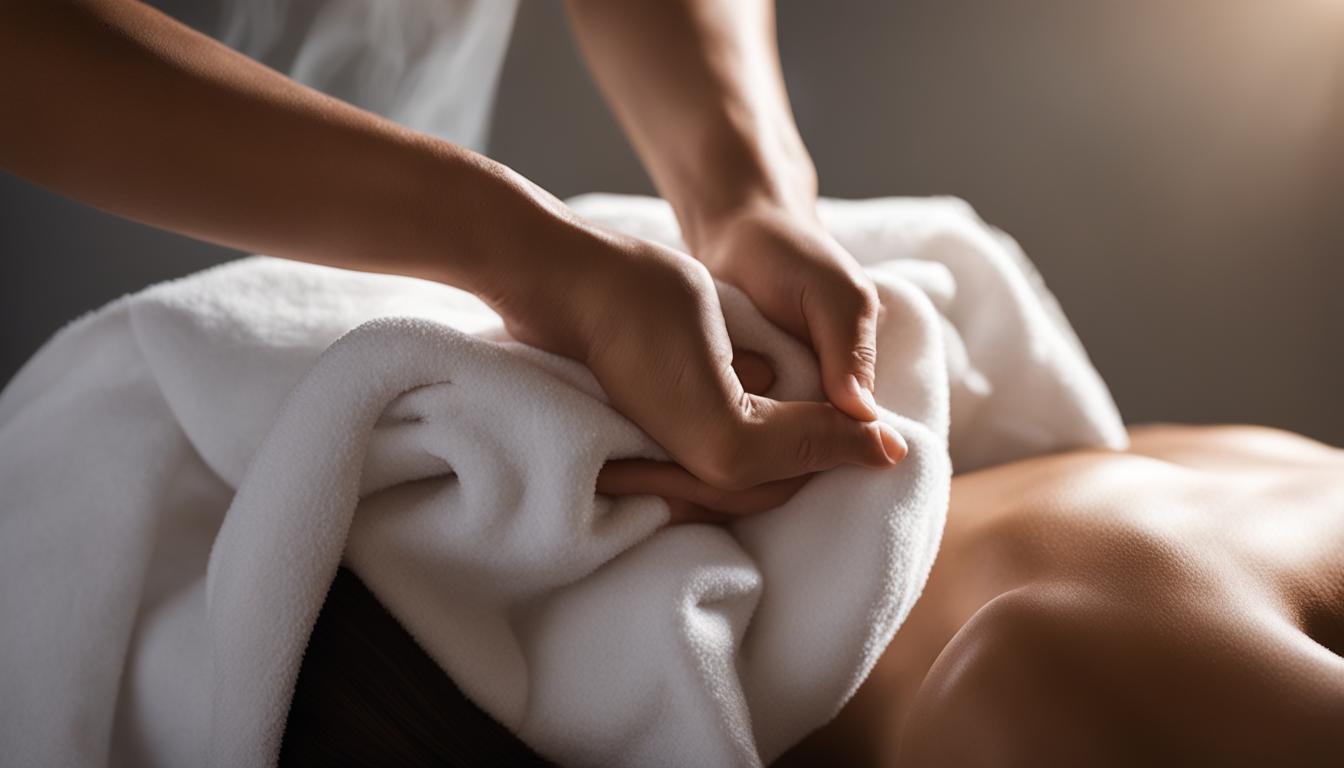 Experience Bliss with a Warm Towel Massage