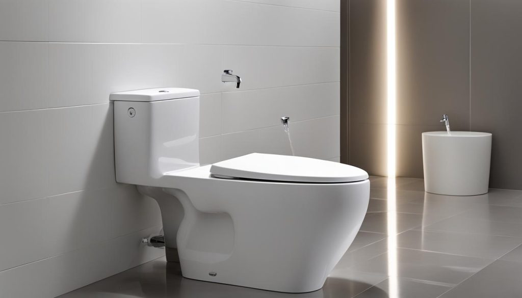 Enhanced hygiene with bidet toilet seat