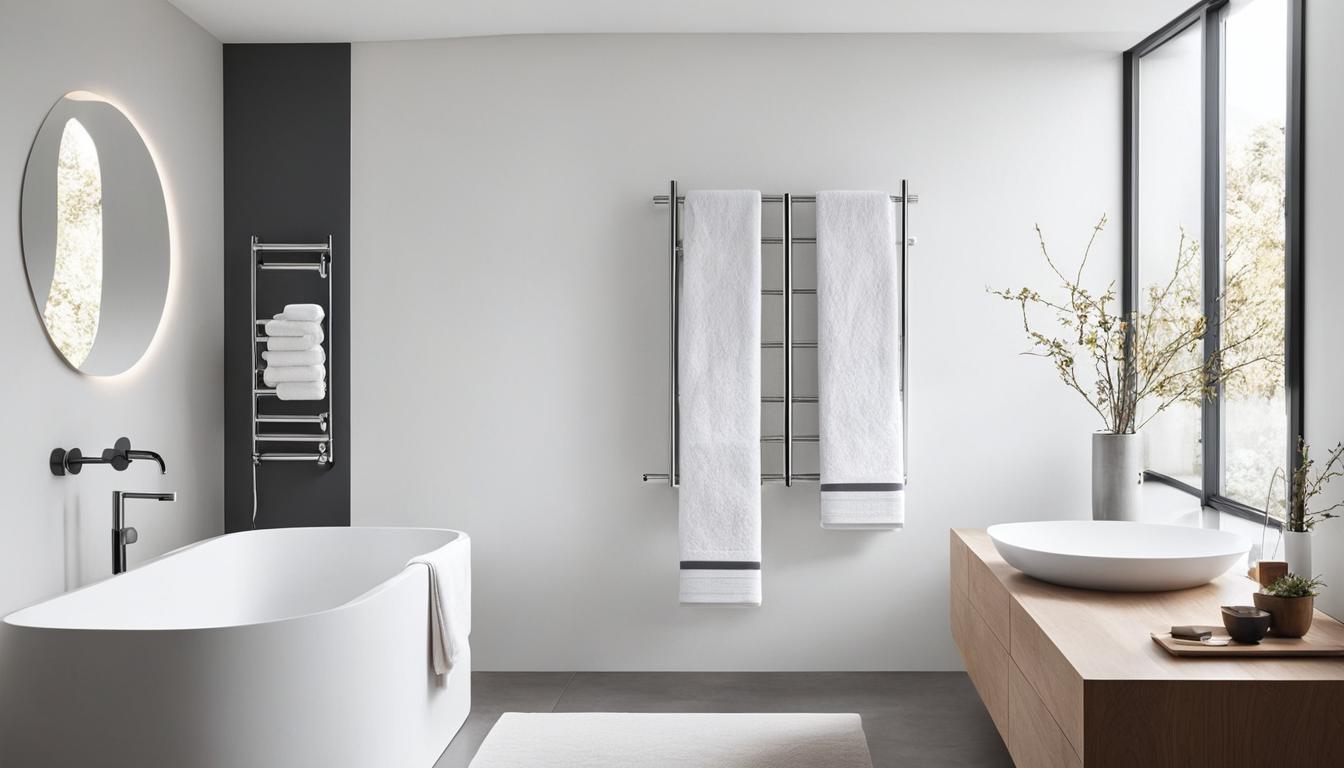 Upgrade Bath Luxe with a Vola Towel Warmer
