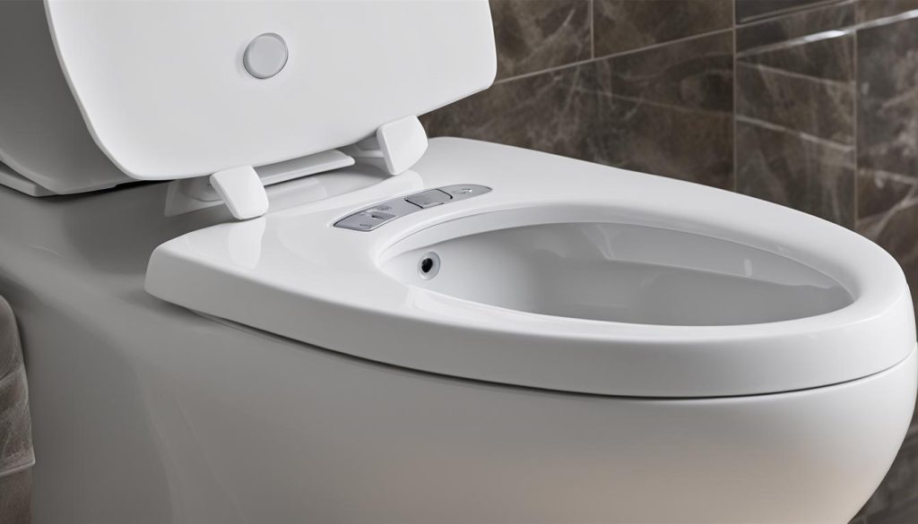 bidet seat auxiliary buttons