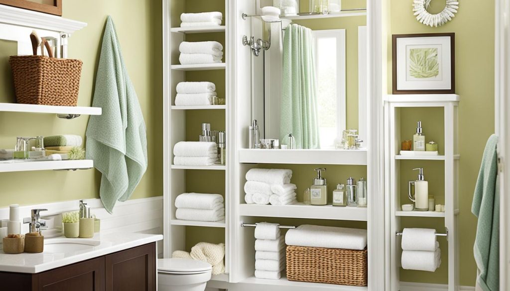 Creative bathroom storage solutions