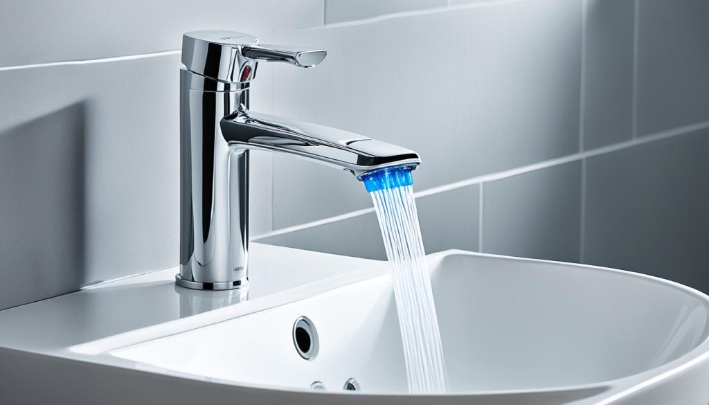 Water-saving bathroom fixtures and appliances