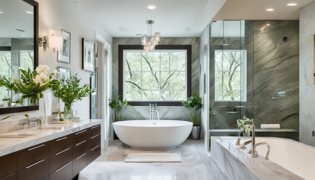 affordable luxury bathroom