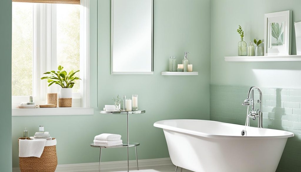 low-VOC paints bathroom