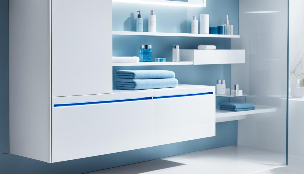 Bathroom cabinet color customization