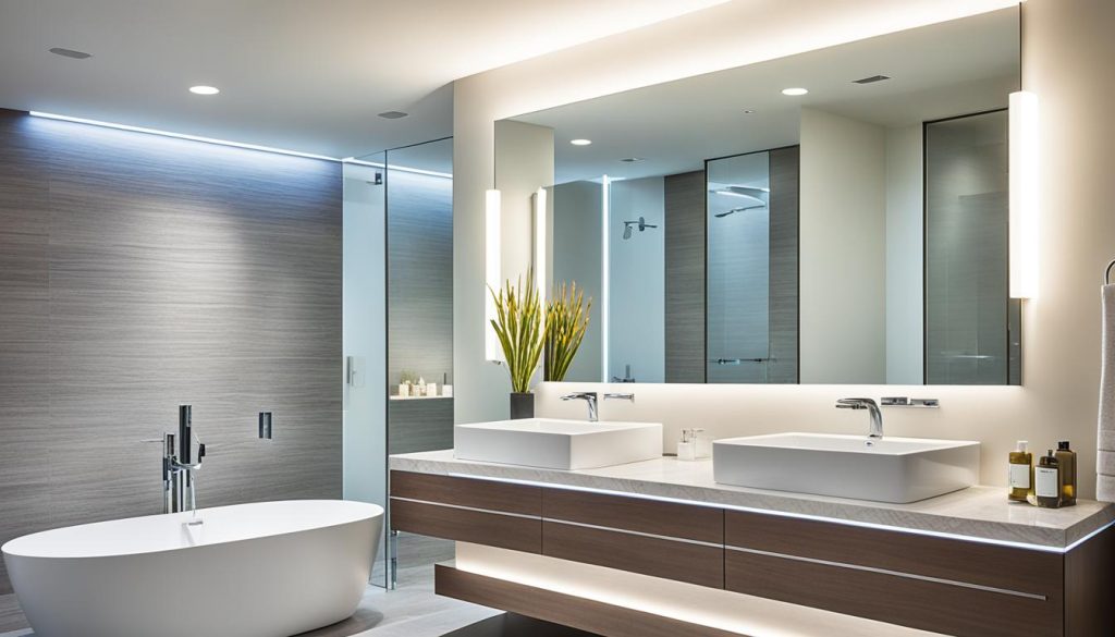 Energy-efficient lighting solutions for bathrooms