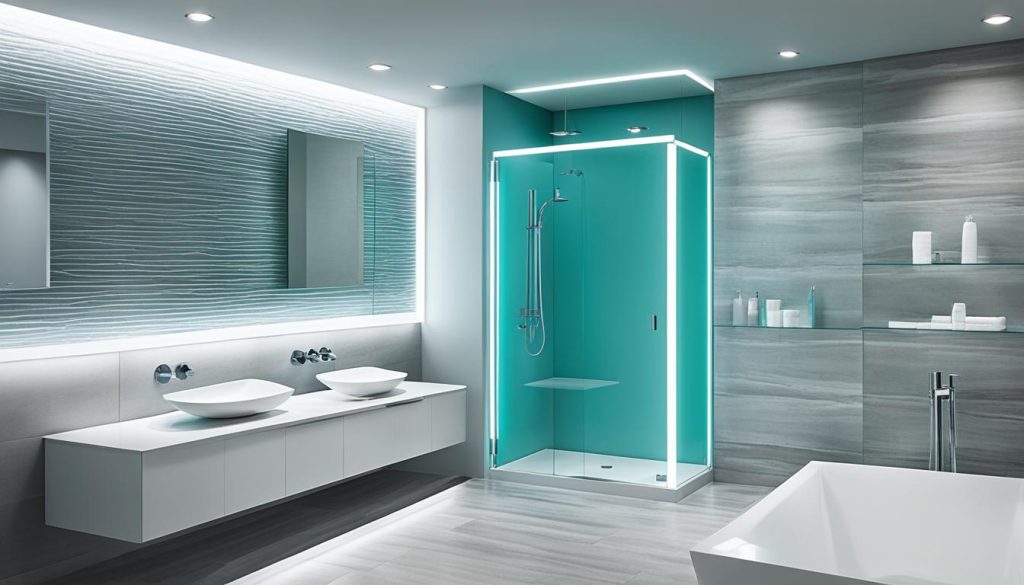 Modern bathroom lighting trends