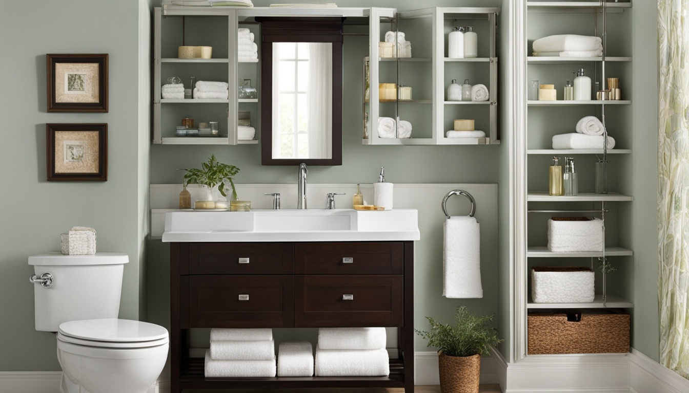 Small Bathroom Storage Solutions: Creative and Budget-Friendly Ideas