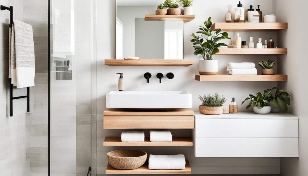 Stylish bathroom storage solutions