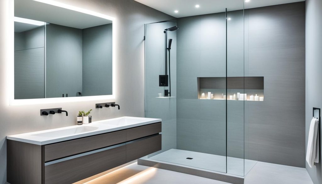 modern bathroom lighting trends