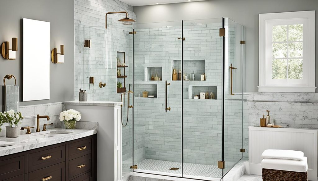 transitional bathroom design