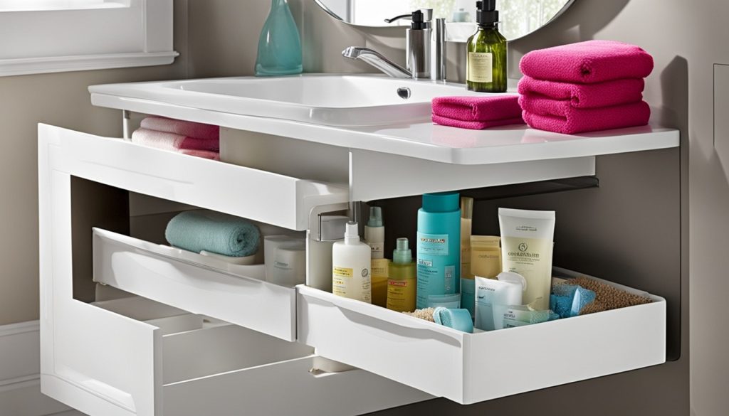 under-sink storage ideas