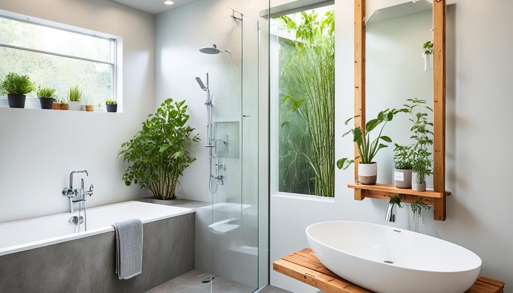 Eco-friendly bathroom upgrades