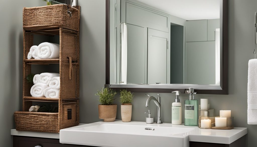 bathroom organization solutions