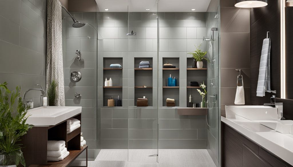 shower storage solutions