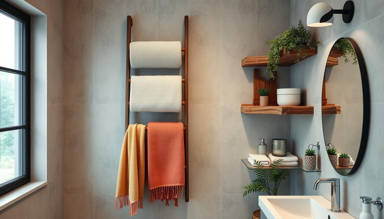 Get Inspired by Unique and Functional Ways to Display Your Bath Towels