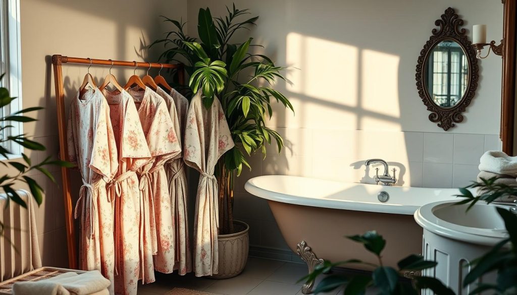 Aesthetic bath robes