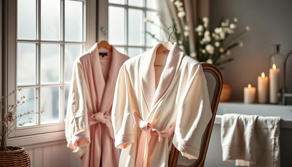 Aesthetic bath robes