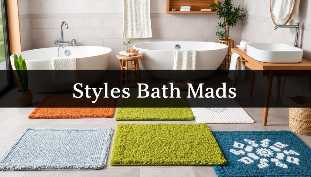 Bath mat styles and trends