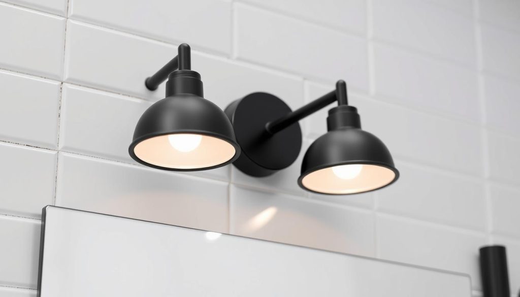 Black bathroom light fixtures modern