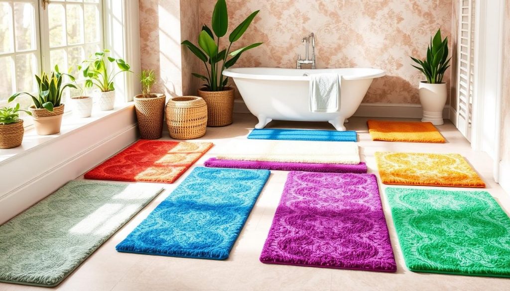 Budget-friendly bath mat runners