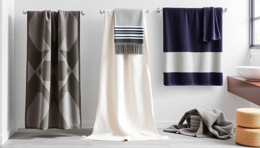 Contemporary towel designs