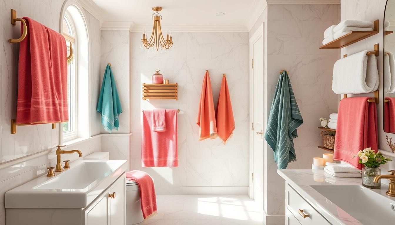 Learn How to Design a Bathroom Around Your Bath Towels for a Cohesive Look