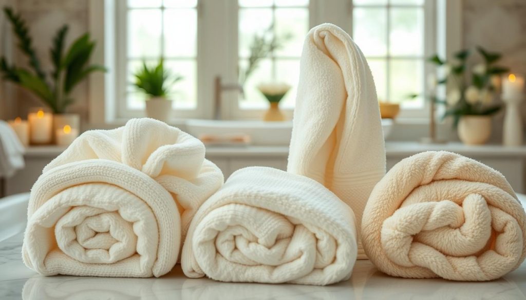 Decorative towel folding techniques