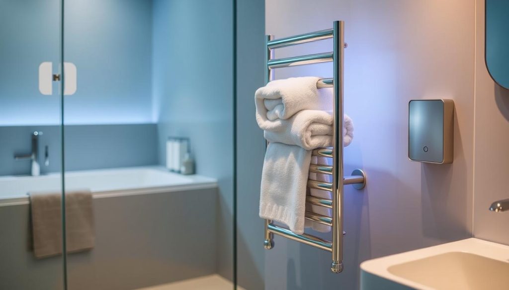 Electric towel warmers