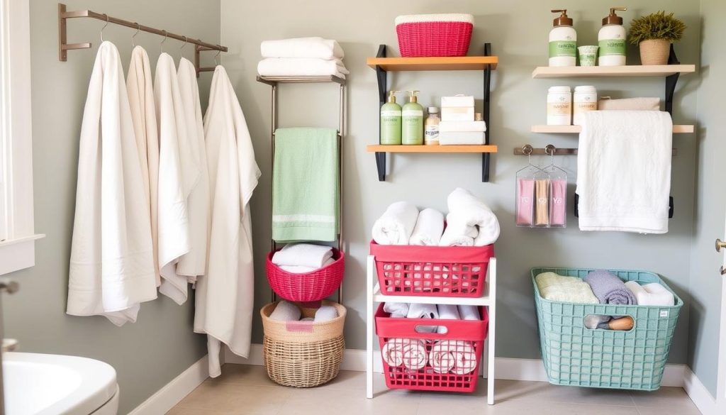 Family bathroom organization ideas