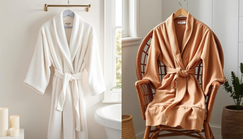 Hotel bathrobes comparison