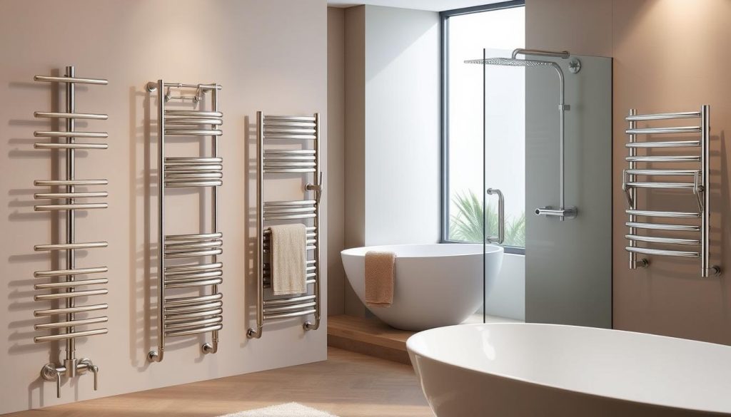 Hydronic towel warmers comparison