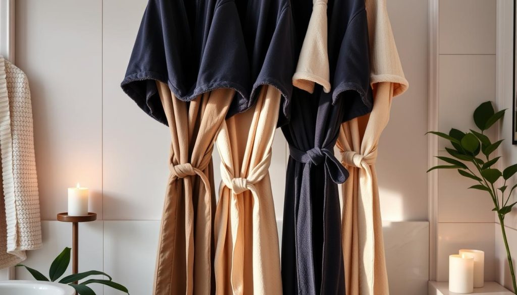 Luxury spa robes