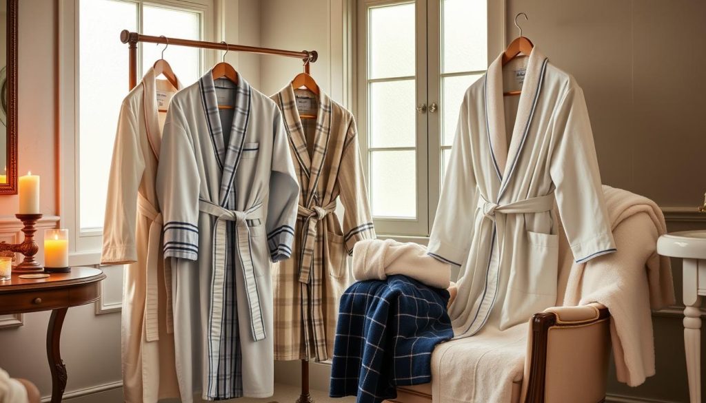 Men's bathrobes