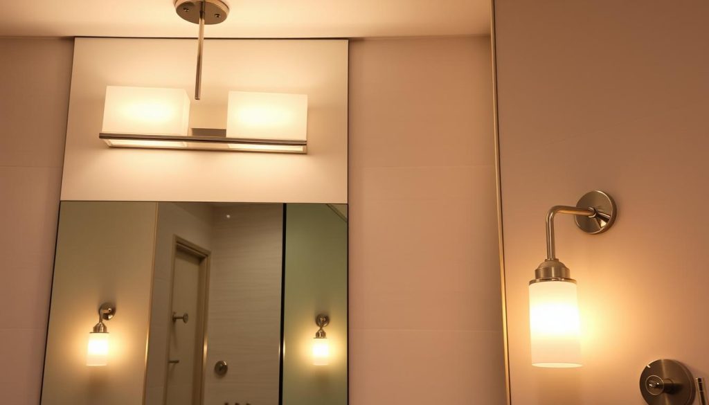 Modern bathroom lighting trends