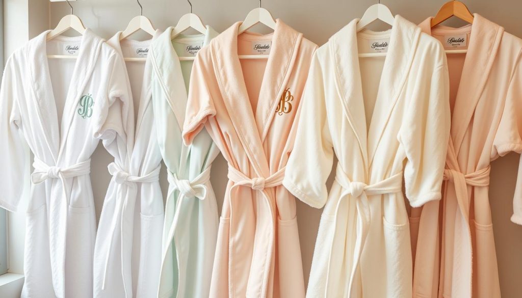 Personalized monogrammed robes