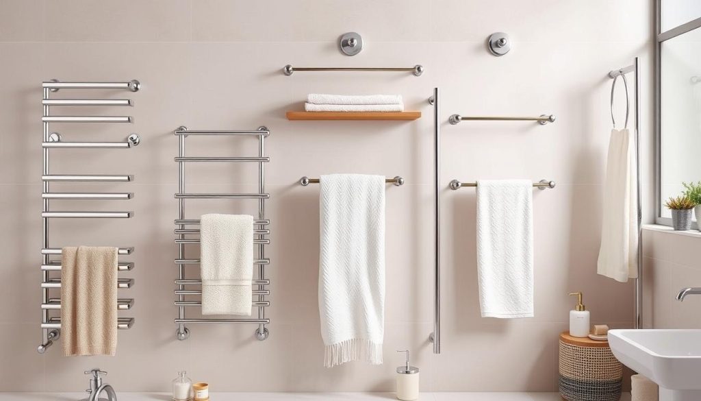 Stylish towel racks and bars