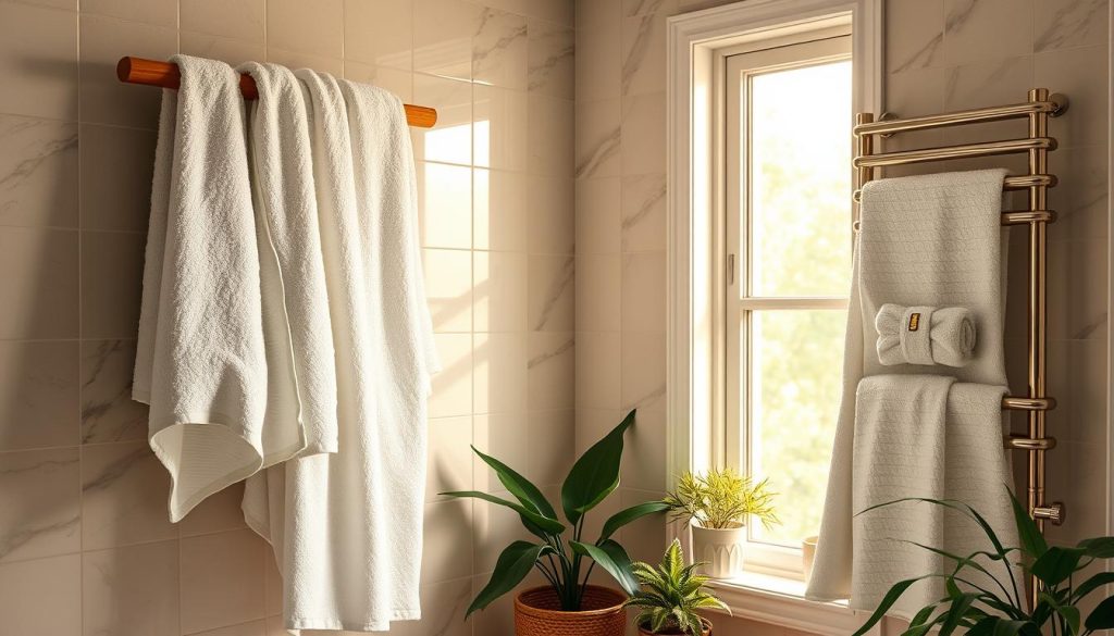 Towel drying methods