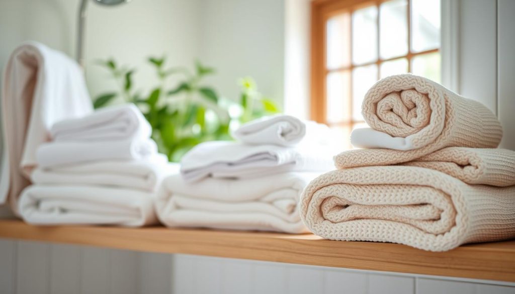 Towel folding techniques