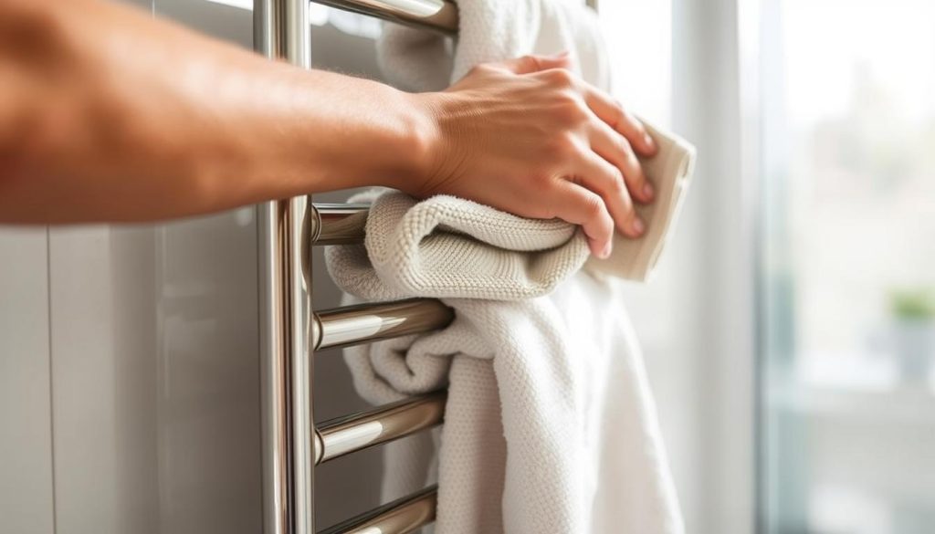 Towel warmer maintenance