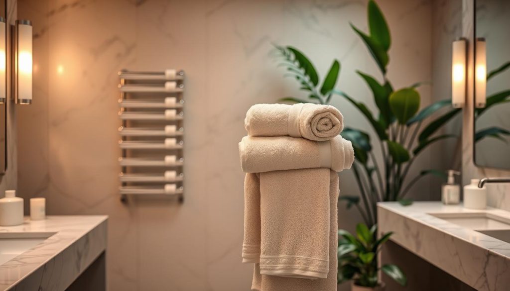 Towel warmers for home spas creating a luxurious bathroom oasis