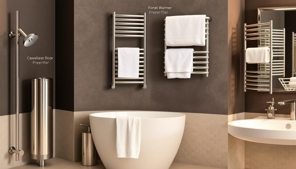 Types of towel warmers