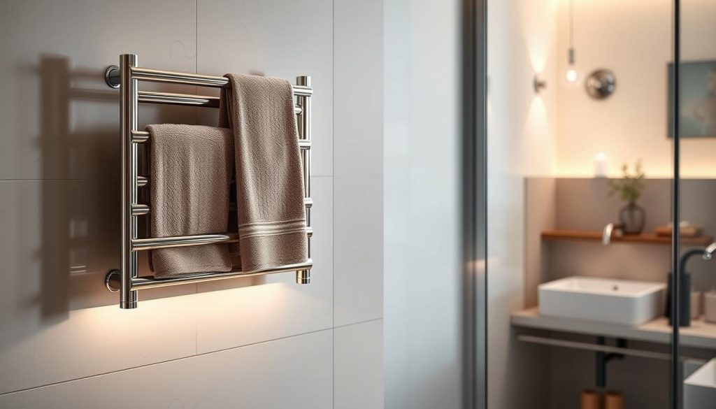 Wall-mounted towel warmer