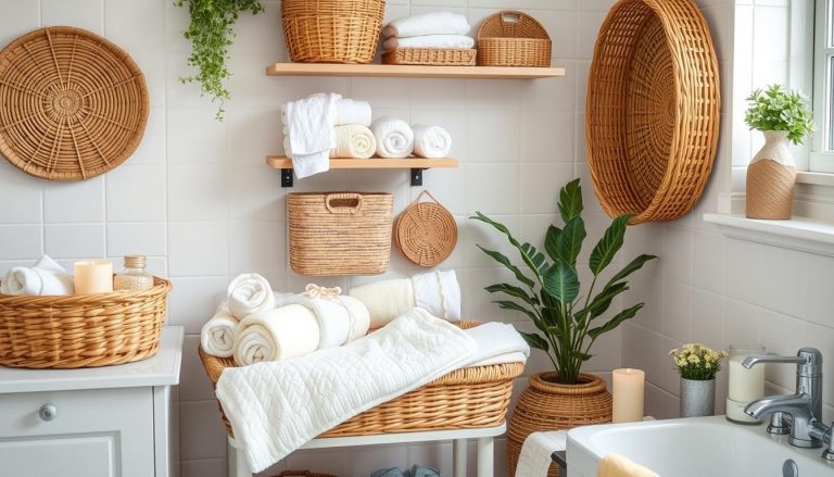 Get creative with storage solutions to keep your bath towels hidden ...