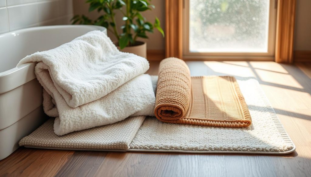 bath mat materials