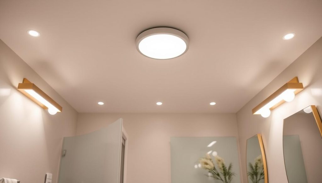 energy efficient bathroom lights