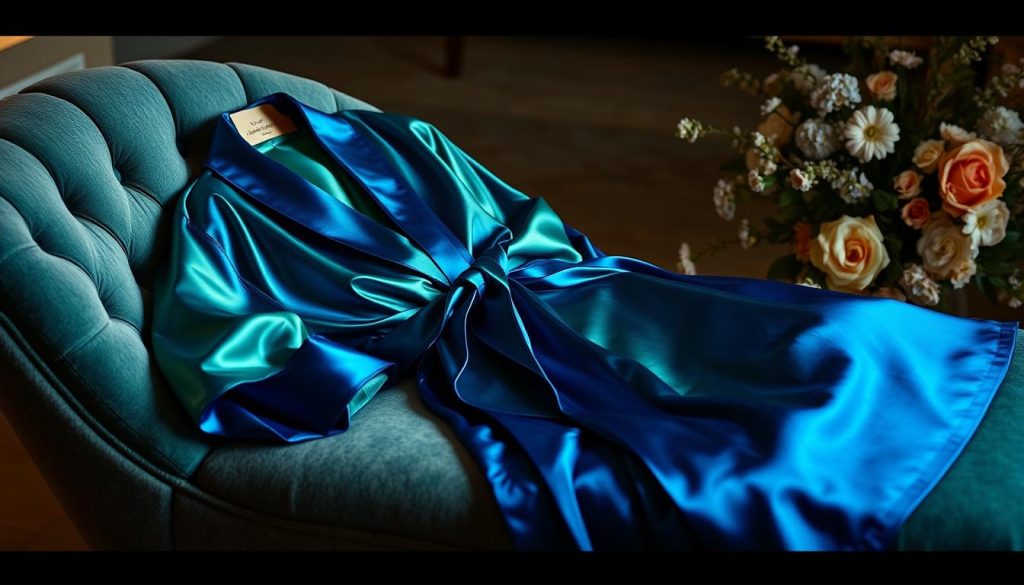 luxury silk robes