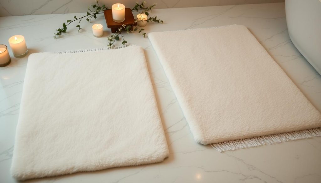 luxury spa bath mats