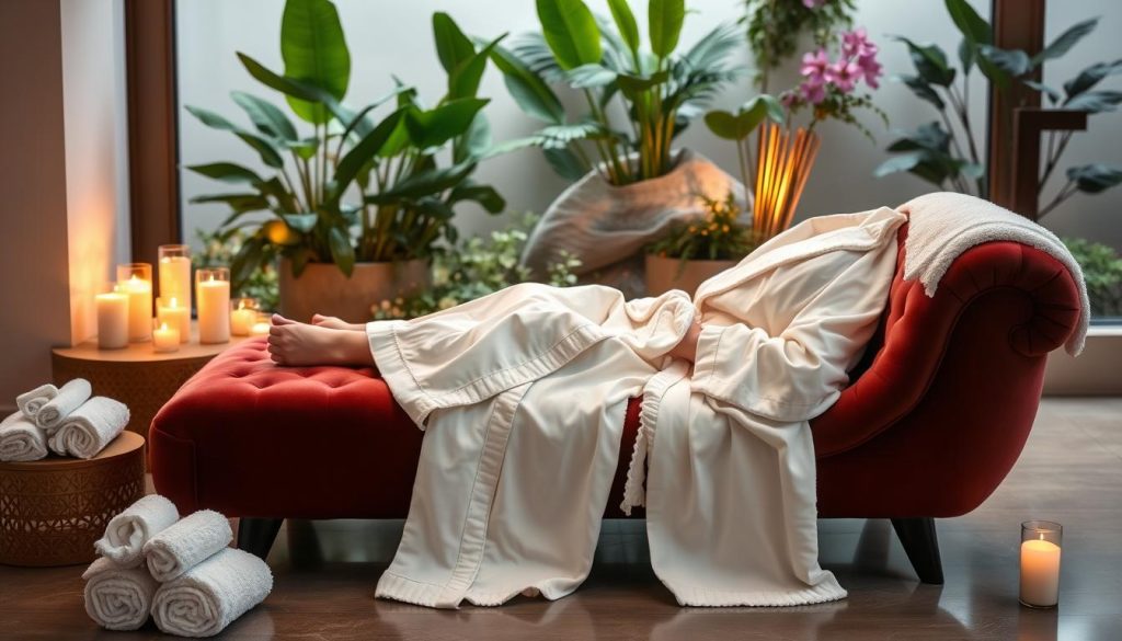 luxury spa robes