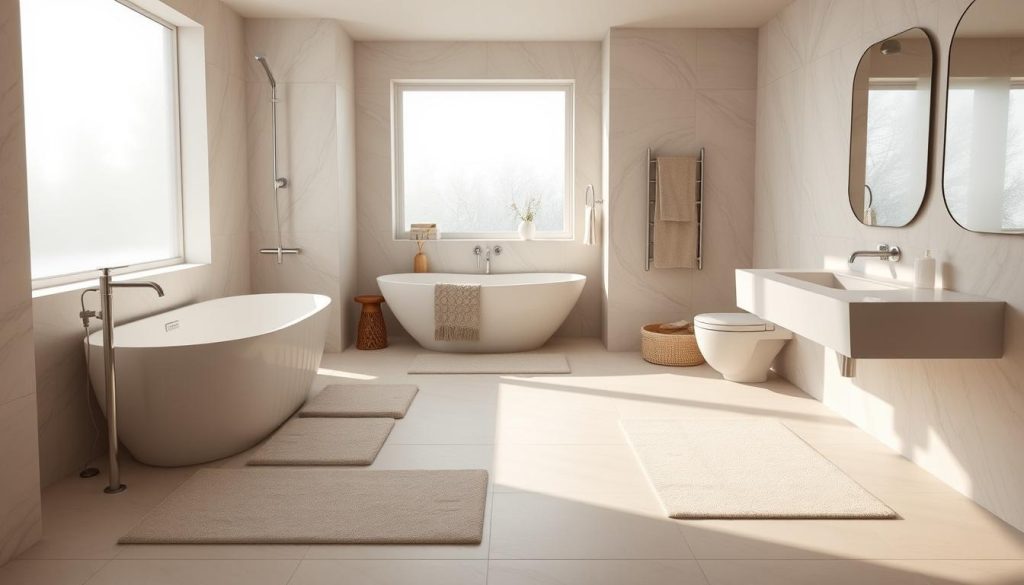 modern bath mat trends